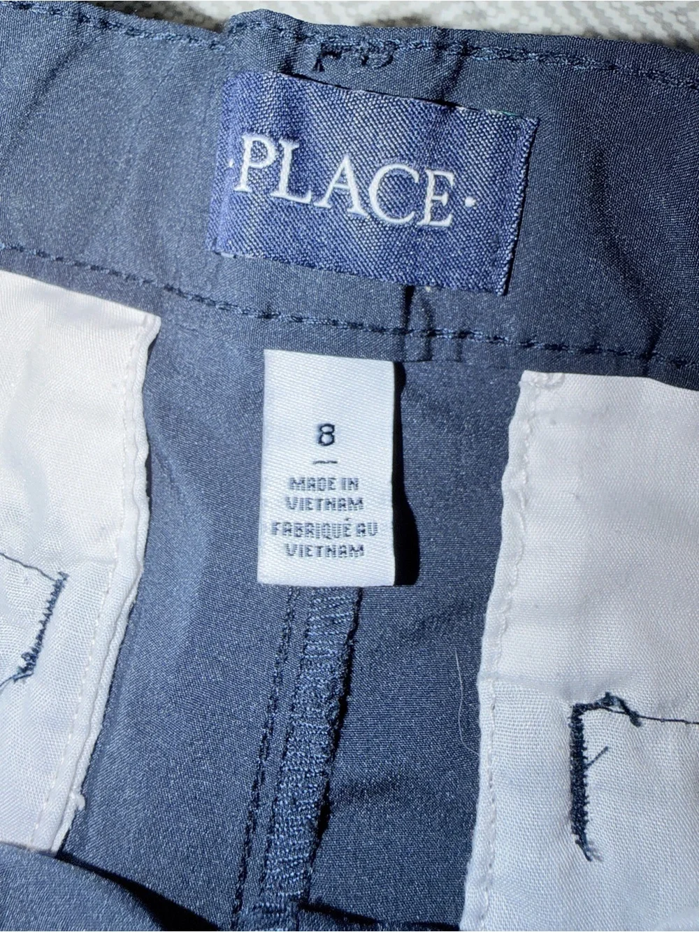 The Children’s Place Boys Navy Performance Uniform Shorts